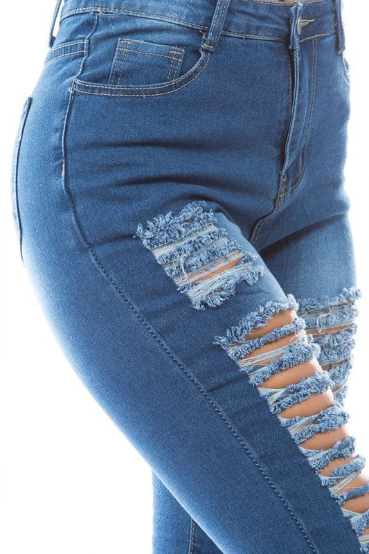 RIPPED DENIM