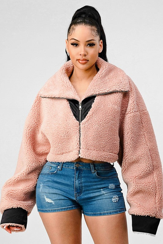 OVERSIZED SHERPA