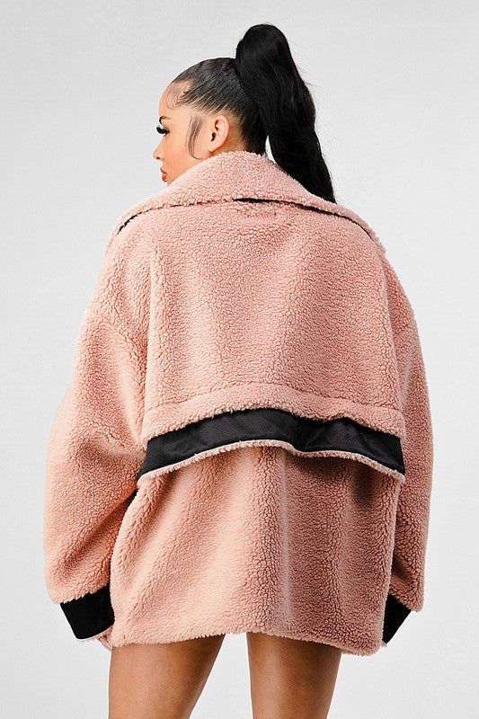 OVERSIZED SHERPA