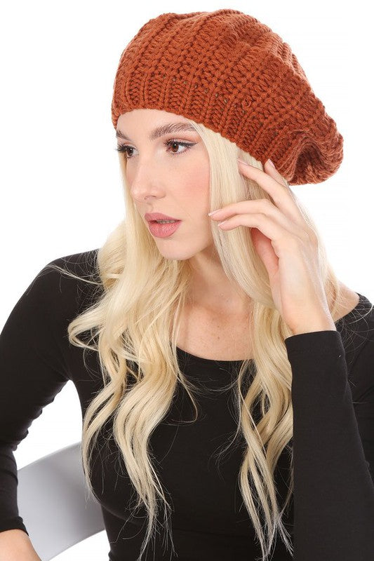 KNITTED BERET