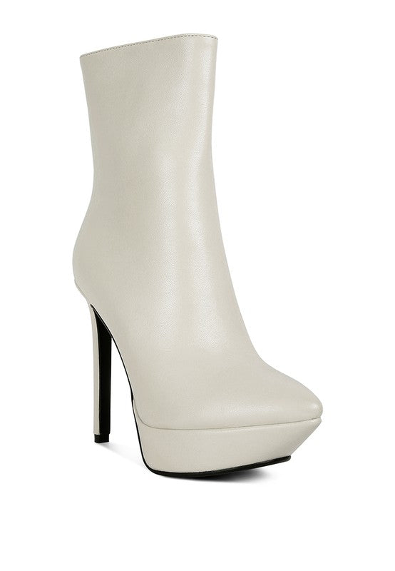 HEELED ANKLE BOOTS