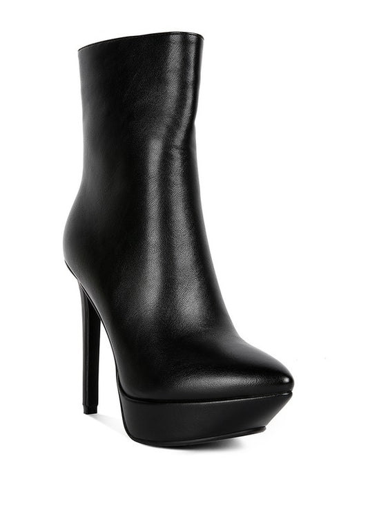 HEELED ANKLE BOOTS