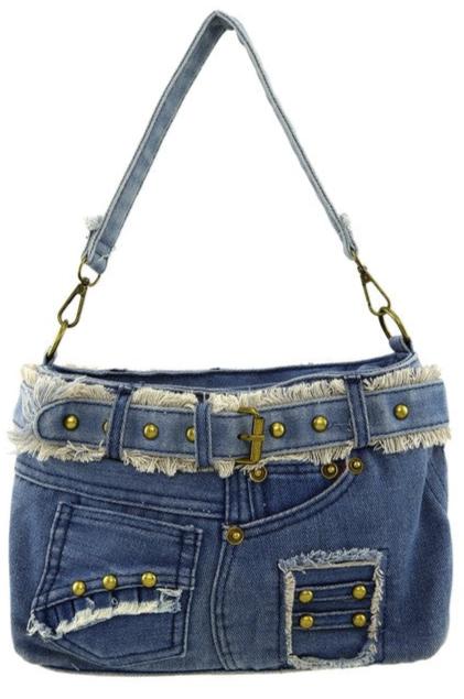 DENIM PANT BAG