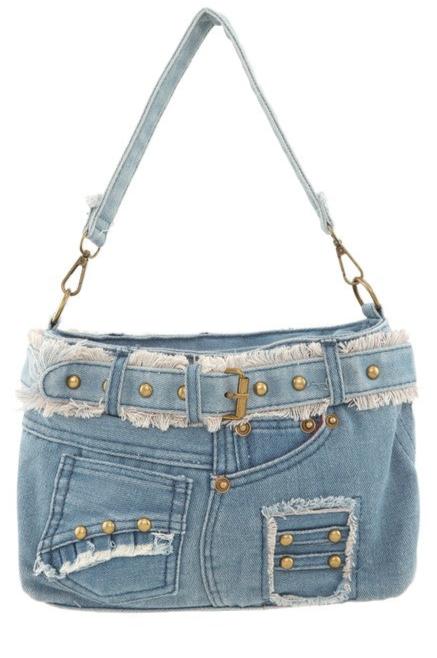 DENIM PANT BAG