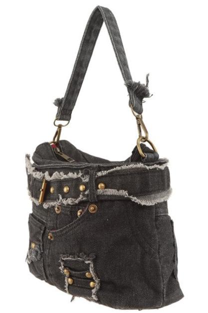 DENIM PANT BAG