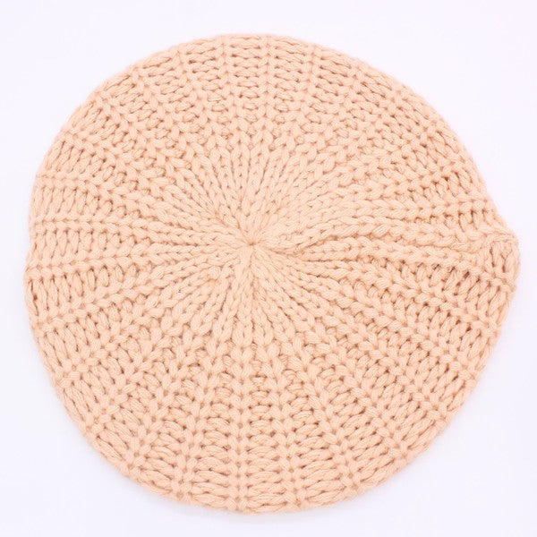 KNITTED BERET