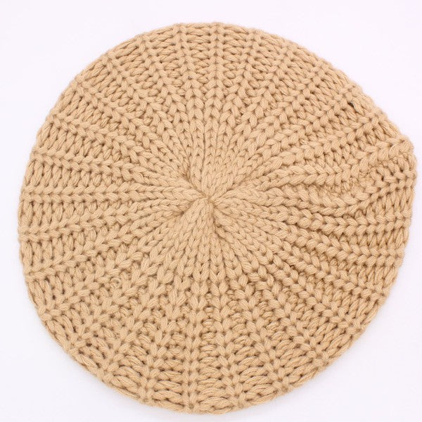 KNITTED BERET